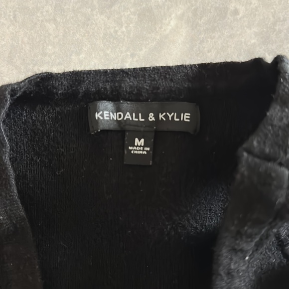 Brand New! (No Tags) Kendall and Kylie black tank top - Picture 3 of 3